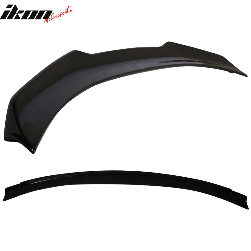 2015-2023 Ford Mustang Coupe H High Kick V Trunk Spoiler ABS