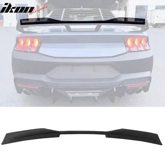 Ikon Motorsports 2024-2025 Ford Mustang 2DR Dark Horse Smoke Gurney Flap Wicker Bill