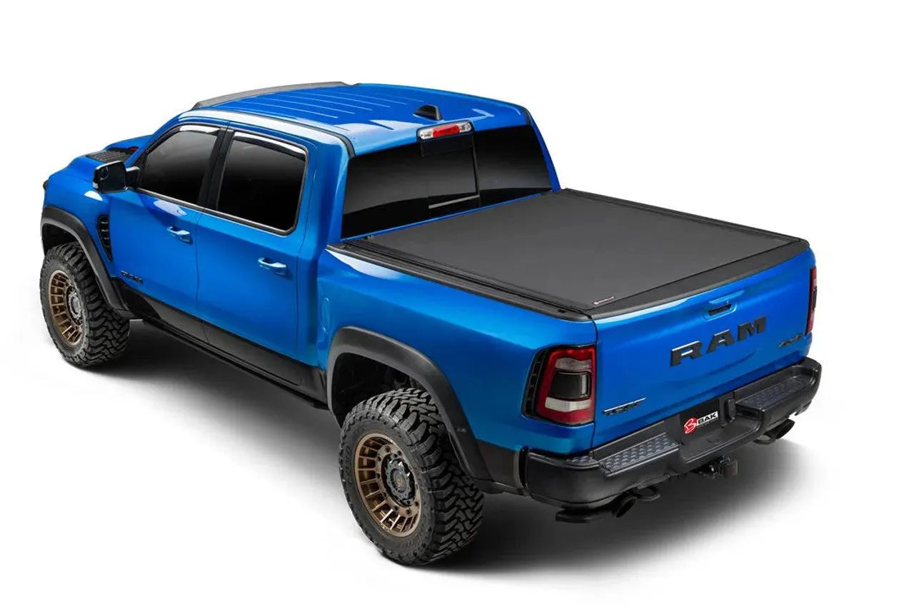 BAK Revolver X4ts 5.7ft Bed Cover w/T-Slot Rails for 2019-2025 Ram 1500 (w/o Ram Box) / Rebel (2021-2024 Ram TRX) - 80227RK