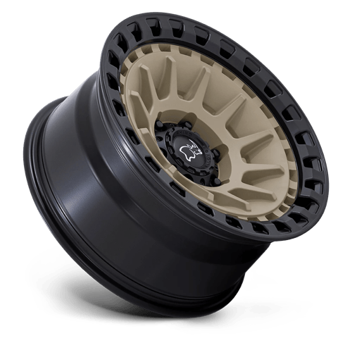 Black Rhino BARRAGE Desert Sand On Matte Black 6x139.7 Wheels - product view 2