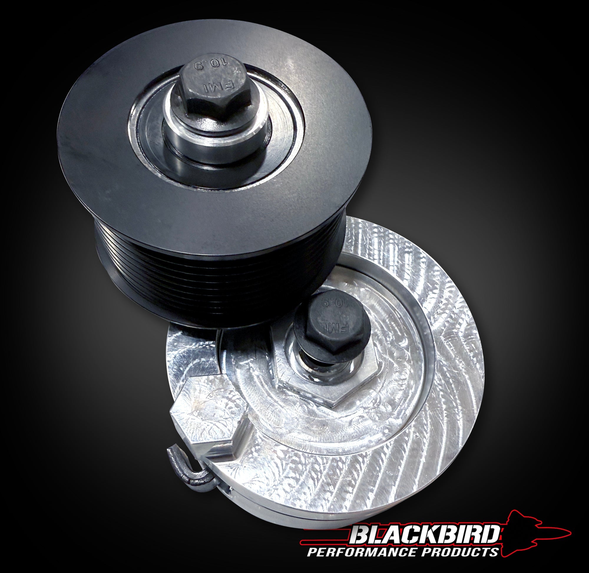 Blackbird Performance Hellcat Belt Tensioner and Bracket Set