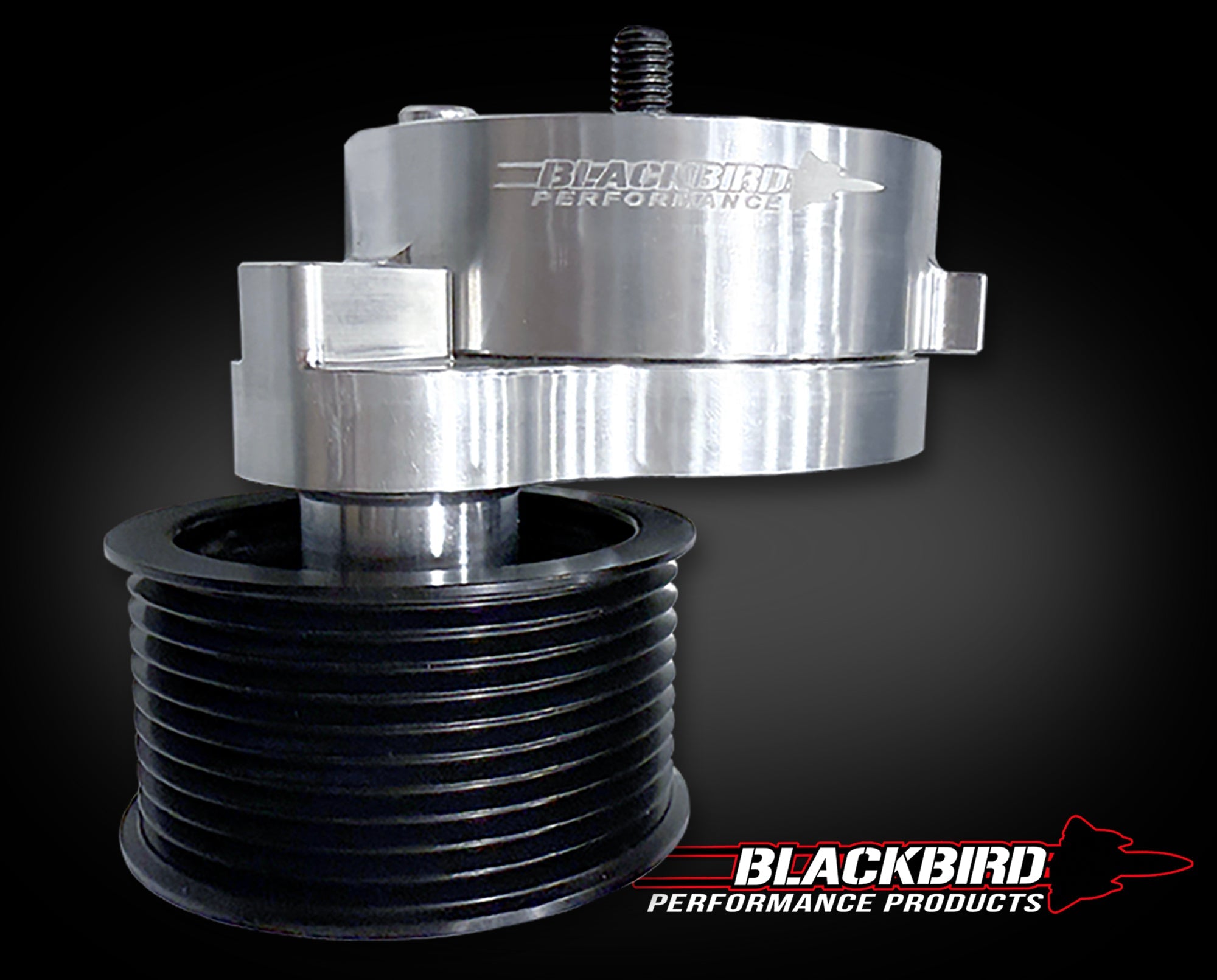 Blackbird Performance Hellcat Belt Tensioner and Bracket Set