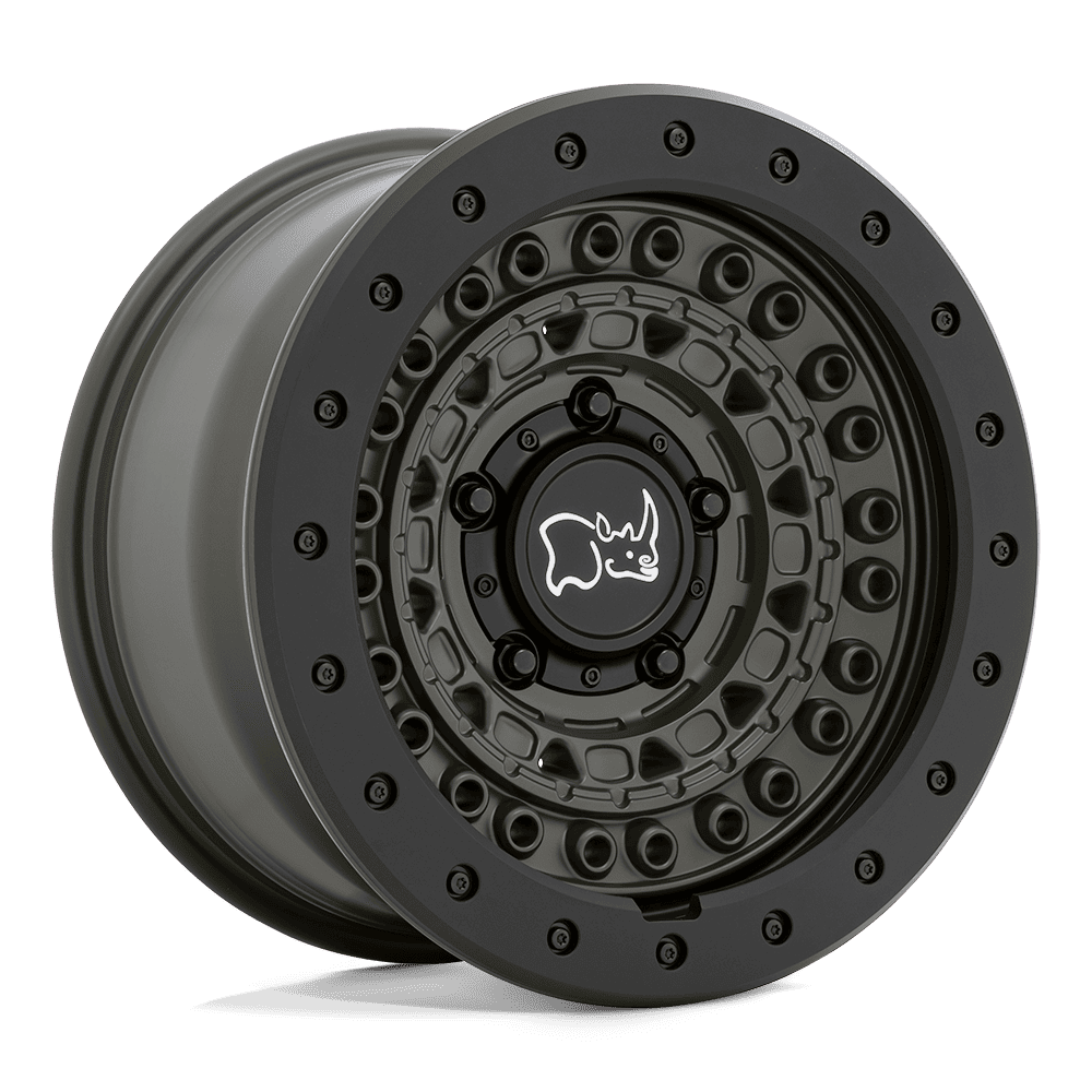 Black Rhino BARRICADE Olive Drab Green W/ Blk Rock 6x139.7 Wheels - product view 4