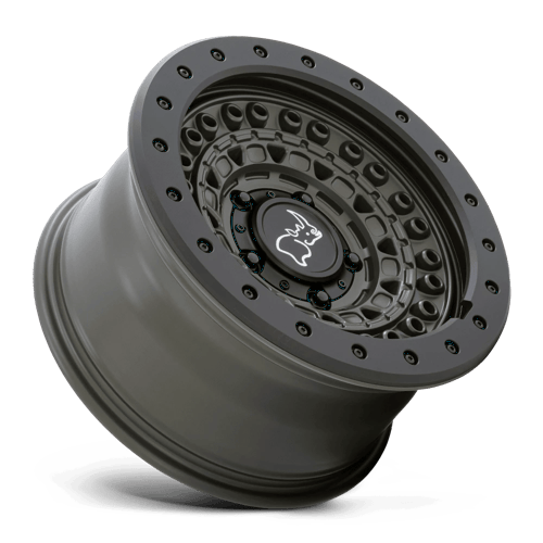 Black Rhino BARRICADE Olive Drab Green W/ Blk Rock 6x139.7 Wheels - product view 2