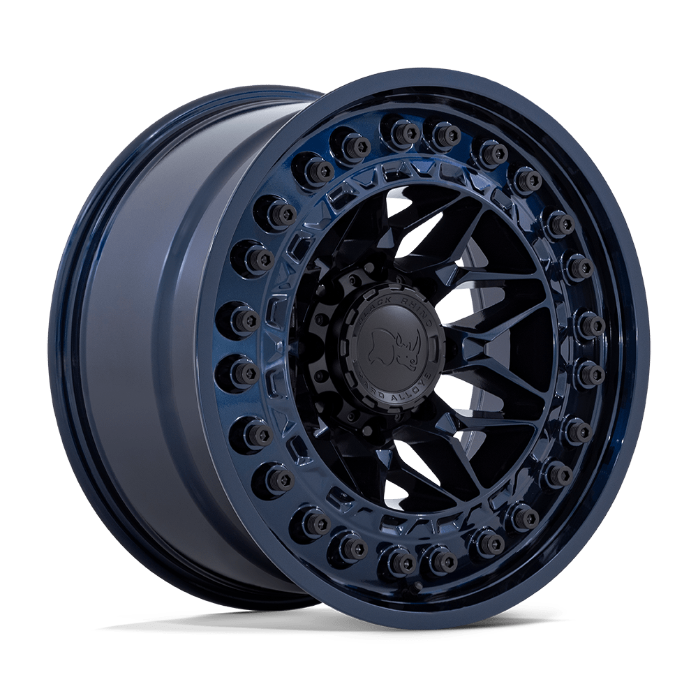 Black Rhino ALPHA Midnight Blue 6x139.7 Wheels - product view 4