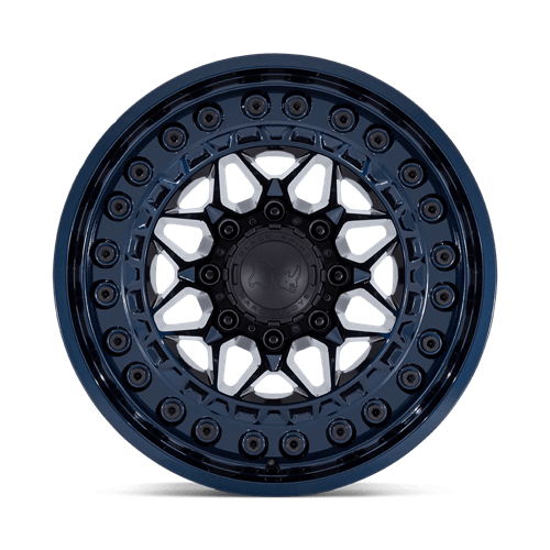 Black Rhino ALPHA Midnight Blue 6x139.7 Wheels - product view 3