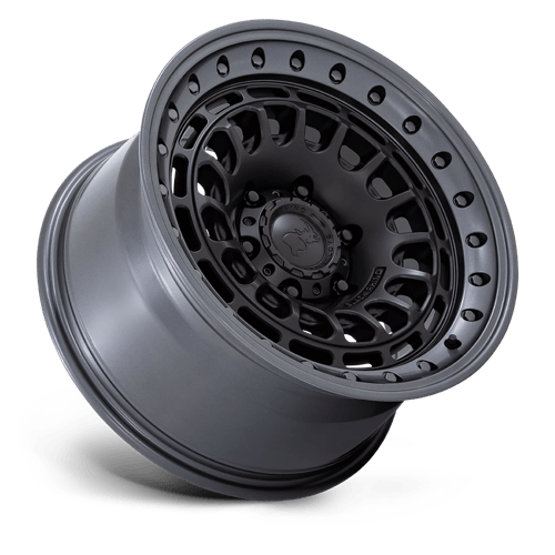 Black Rhino SAHARA Matte Black W/ Gunmetal Lip 6x139.7 Wheels - product view 2