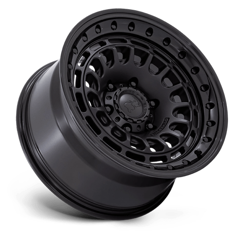 Black Rhino SAHARA Matte Black W/ Gloss Black Lip 6x139.7 Wheels - product view 2