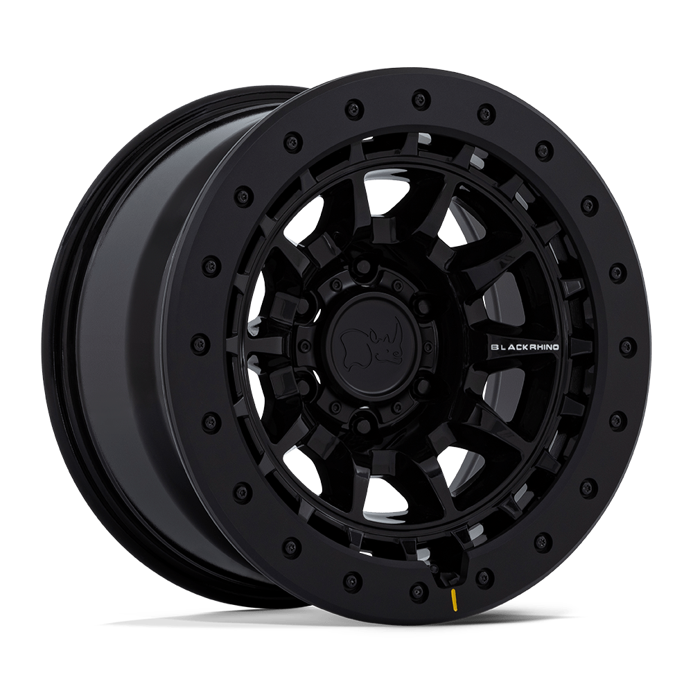 Black Rhino TUSK Gloss Black 6x139.7 Wheels - product view 4