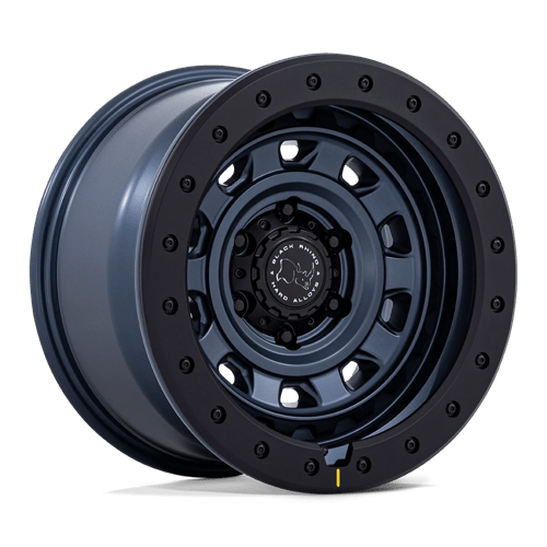 Black Rhino XPLORER Metallic Blue W/ Matte Black L 6x139.7 Wheels - product view 1