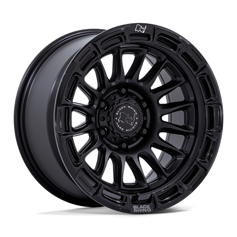Black Rhino RIVAL Matte Black W/ Gloss Blk-Lp 6x139.7 Wheels - product view 4