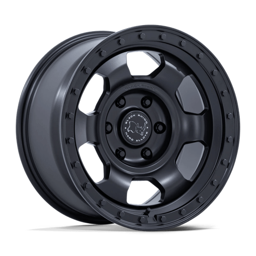 Black Rhino TROOPER Matte Black 6x139.7 Wheels - product view 1