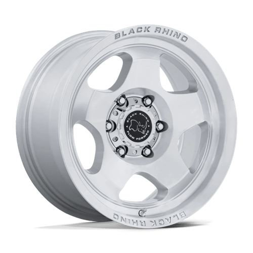 Black Rhino SOL Gloss Silver W/ Machined Face 6x139.7 Wheels - product view 1