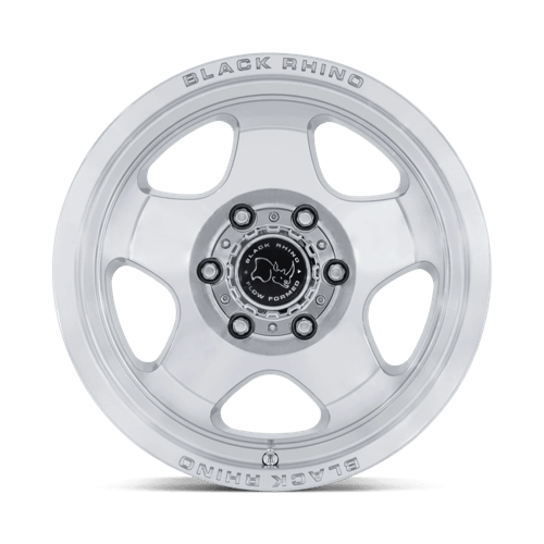 Black Rhino SOL Gloss Silver W/ Machined Face 6x139.7 Wheels - product view 3