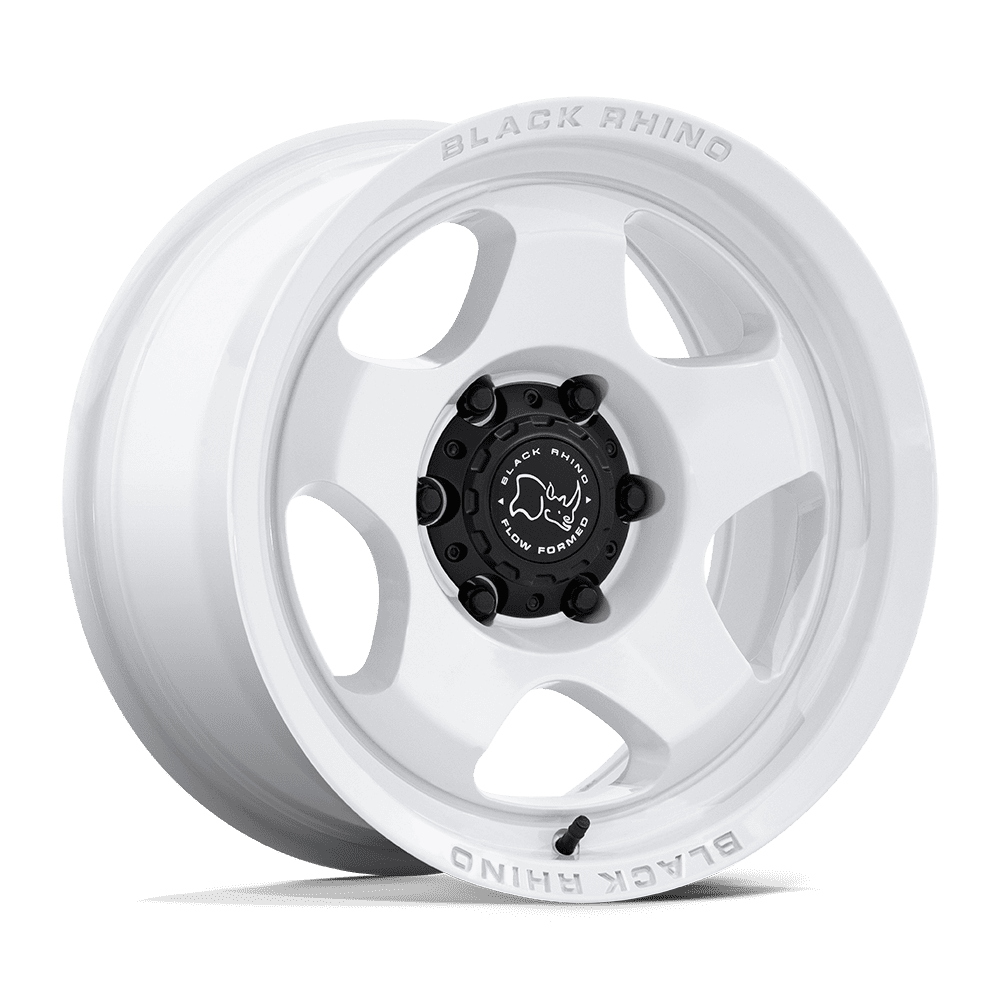 Black Rhino SOL Gloss White 6x139.7 Wheels - product view 4