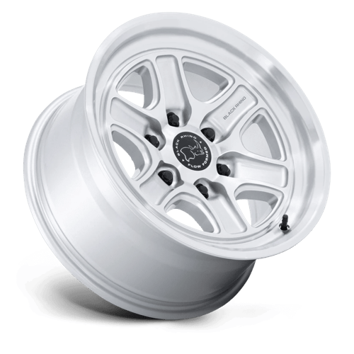 Black Rhino ECHO Gloss Silver W/ Machined Face 6x139.7 Wheels - product view 2