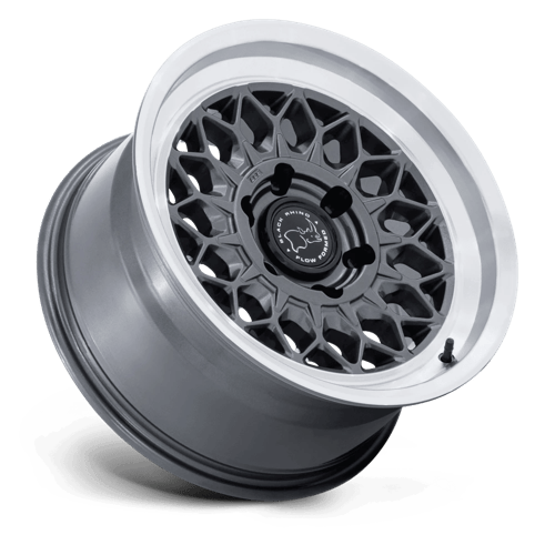 Black Rhino GRAZ Gloss Gunmetal W/ Machined Lip 6x139.7 Wheels - product view 2