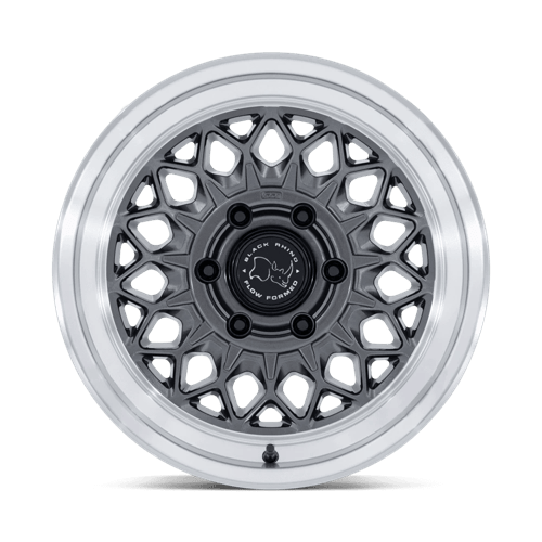 Black Rhino GRAZ Gloss Gunmetal W/ Machined Lip 6x139.7 Wheels - product view 3