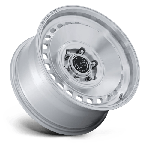 Black Rhino BASIN Gloss Silver W/ Machined Face 6x139.7 Wheels - product view 2