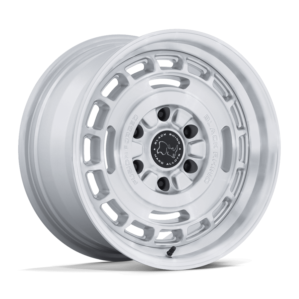 Black Rhino VAGABOND Gloss Silver W/ Machined Face 6x139.7 Wheels - product view 4