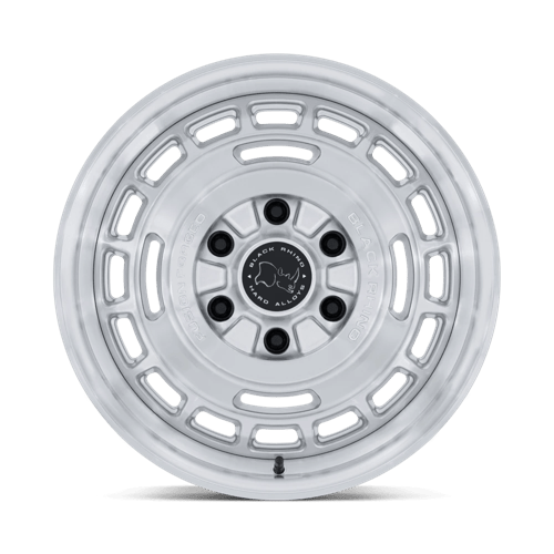 Black Rhino VAGABOND Gloss Silver W/ Machined Face 6x139.7 Wheels - product view 3