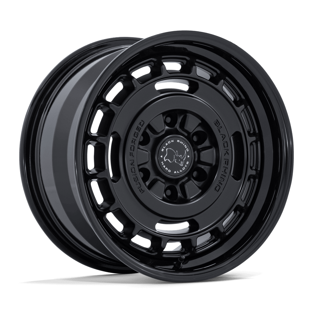 Black Rhino VAGABOND Matte Black W/ Gloss Black Lip 6x139.7 Wheels - product view 4