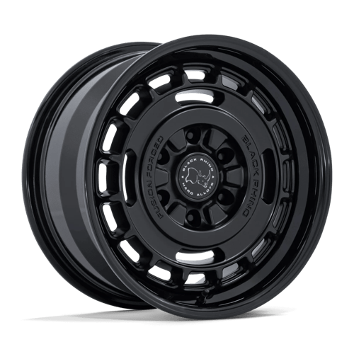 Black Rhino VAGABOND Matte Black W/ Gloss Black Lip 6x139.7 Wheels - product view 1