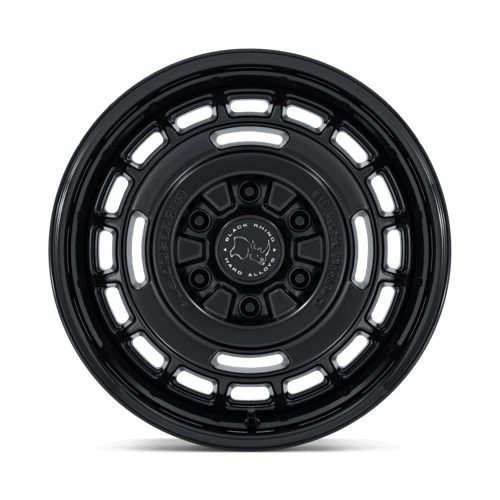 Black Rhino VAGABOND Matte Black W/ Gloss Black Lip 6x139.7 Wheels - product view 3