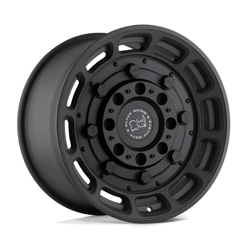Black Rhino WARTHOG Matte Od Green W/ Black Center 6x139.7 Wheels - product view 1