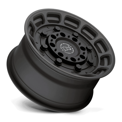 Black Rhino WARTHOG Matte Od Green W/ Black Center 6x139.7 Wheels - product view 2