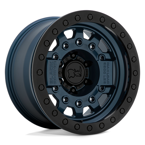 Black Rhino AVENGER BEADLOCK Navy Blue W/ Black Hardware 6x139.7 Wheels - product view 1