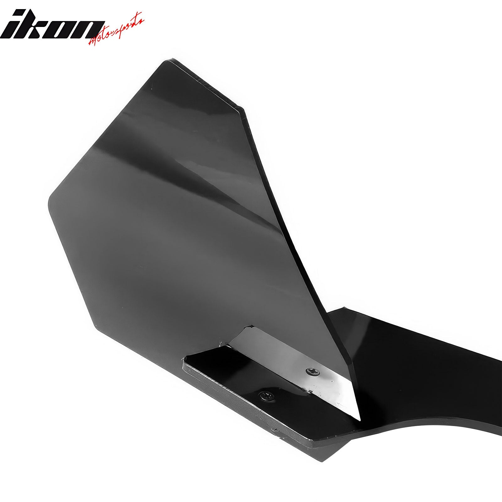 2018-2021 Ford Mustang EcoBoost Gloss Black Rear Bumper Diffuser ABS