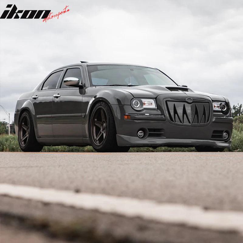 Ikon Motorsports 2005-2010 Chrysler 300 300C VIP Style Front Bumper Lip Spoiler PU