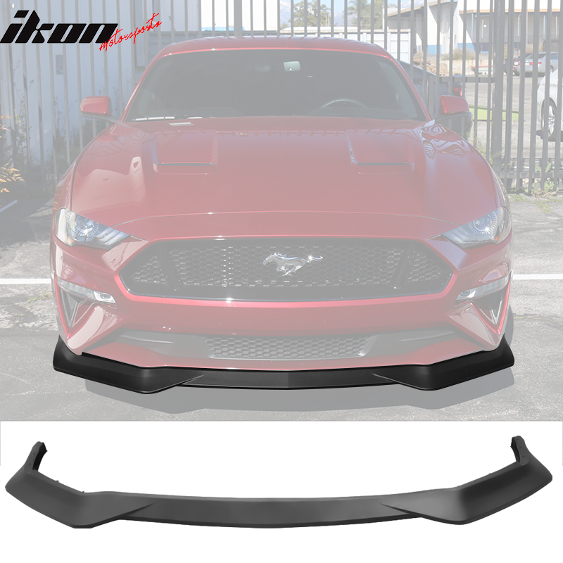 2018-2023 Ford Mustang GT R Spec Style Front Bumper Lip Splitter PP