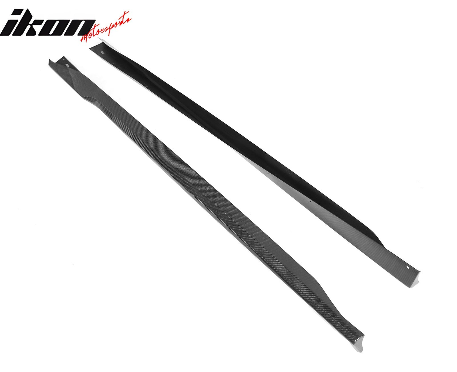 2024-2025 Ford Mustang OE Style 2PCS Side Skirts Panel Carbon Fiber CF