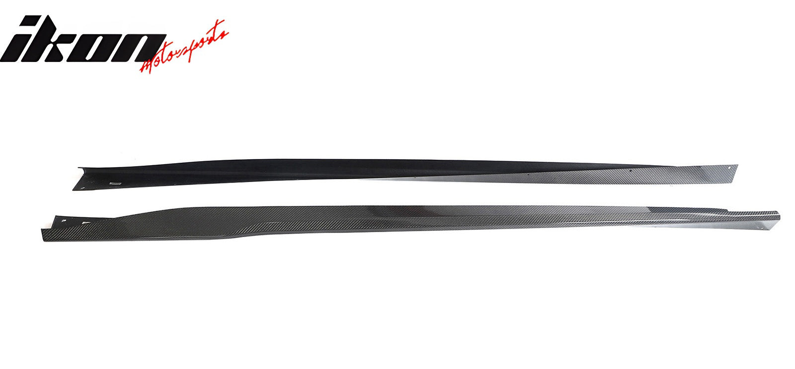 2024-2025 Ford Mustang OE Style 2PCS Side Skirts Panel Carbon Fiber CF