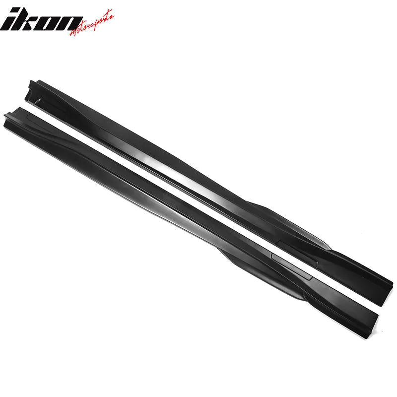 2021-2024 Ford Mustang Mach-E Matte Black Side Skirts Rocker Panel PP