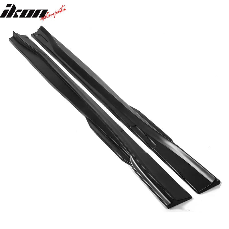 2021-2024 Ford Mustang Mach-E Matte Black Side Skirts Rocker Panel PP