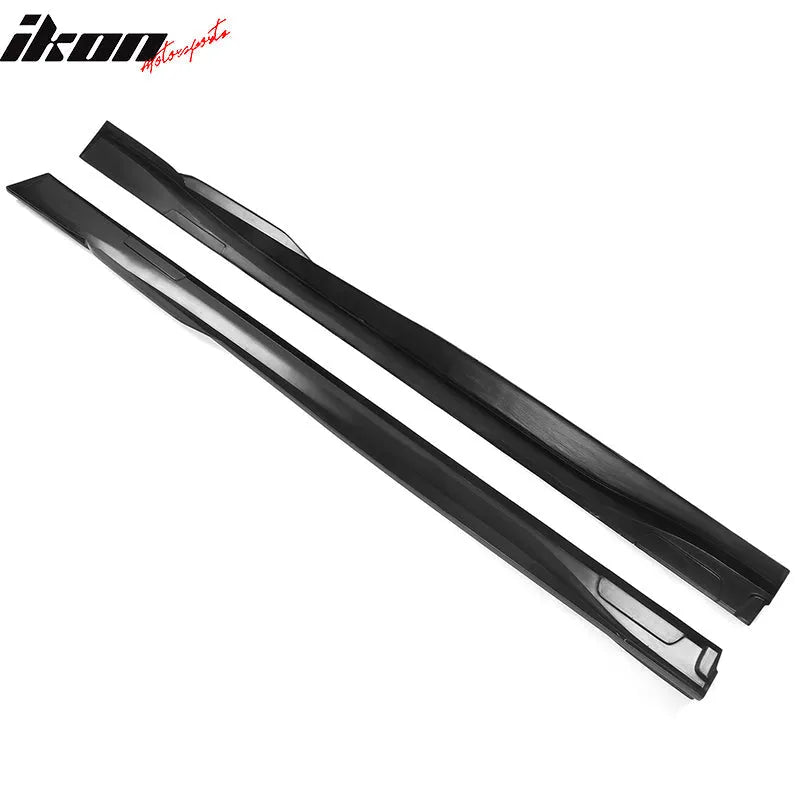 2021-2024 Ford Mustang Mach-E Matte Black Side Skirts Rocker Panel PP