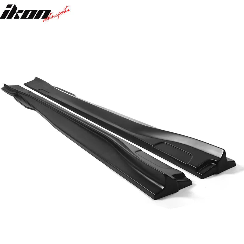 2021-2024 Ford Mustang Mach-E Matte Black Side Skirts Rocker Panel PP