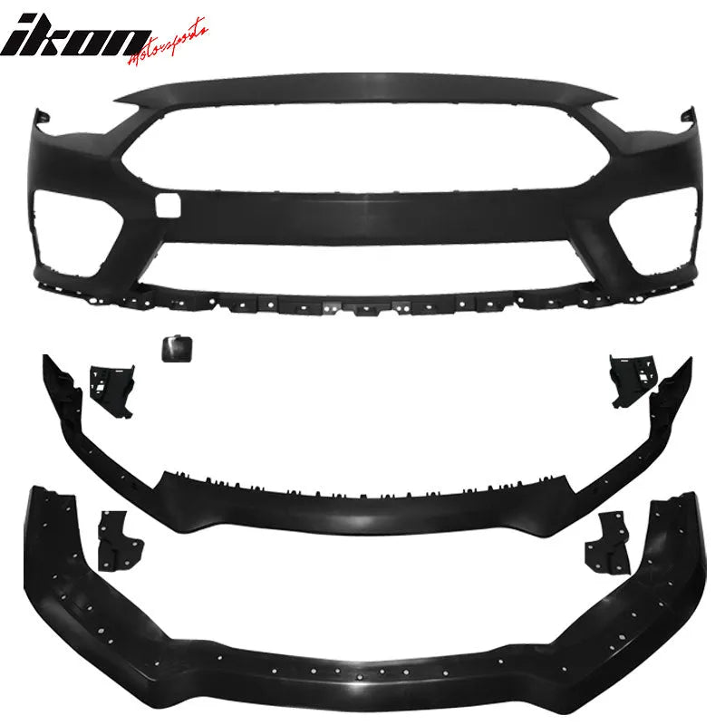 2018-2023 Ford Mustang Mach 1 Style Front Bumper Handling Package Lip