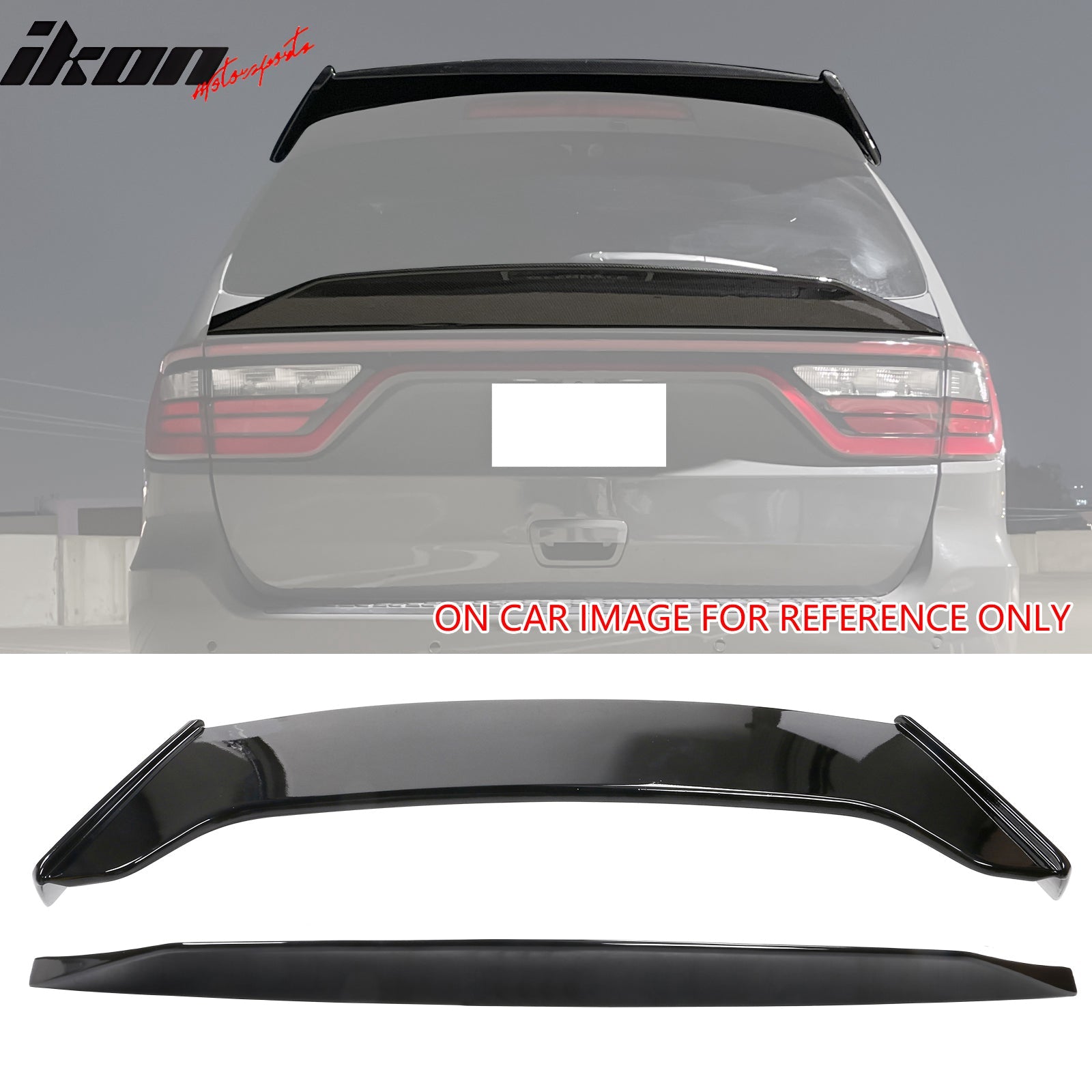 2014-2025 Dodge Durango ABS Trunk Spoiler + Roof Spoiler