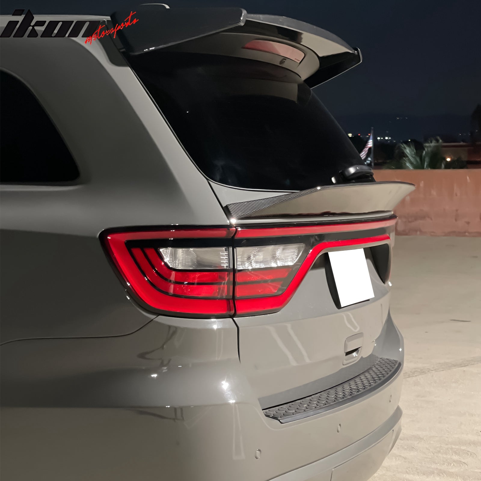 2014-2025 Dodge Durango ABS Trunk Spoiler + Roof Spoiler