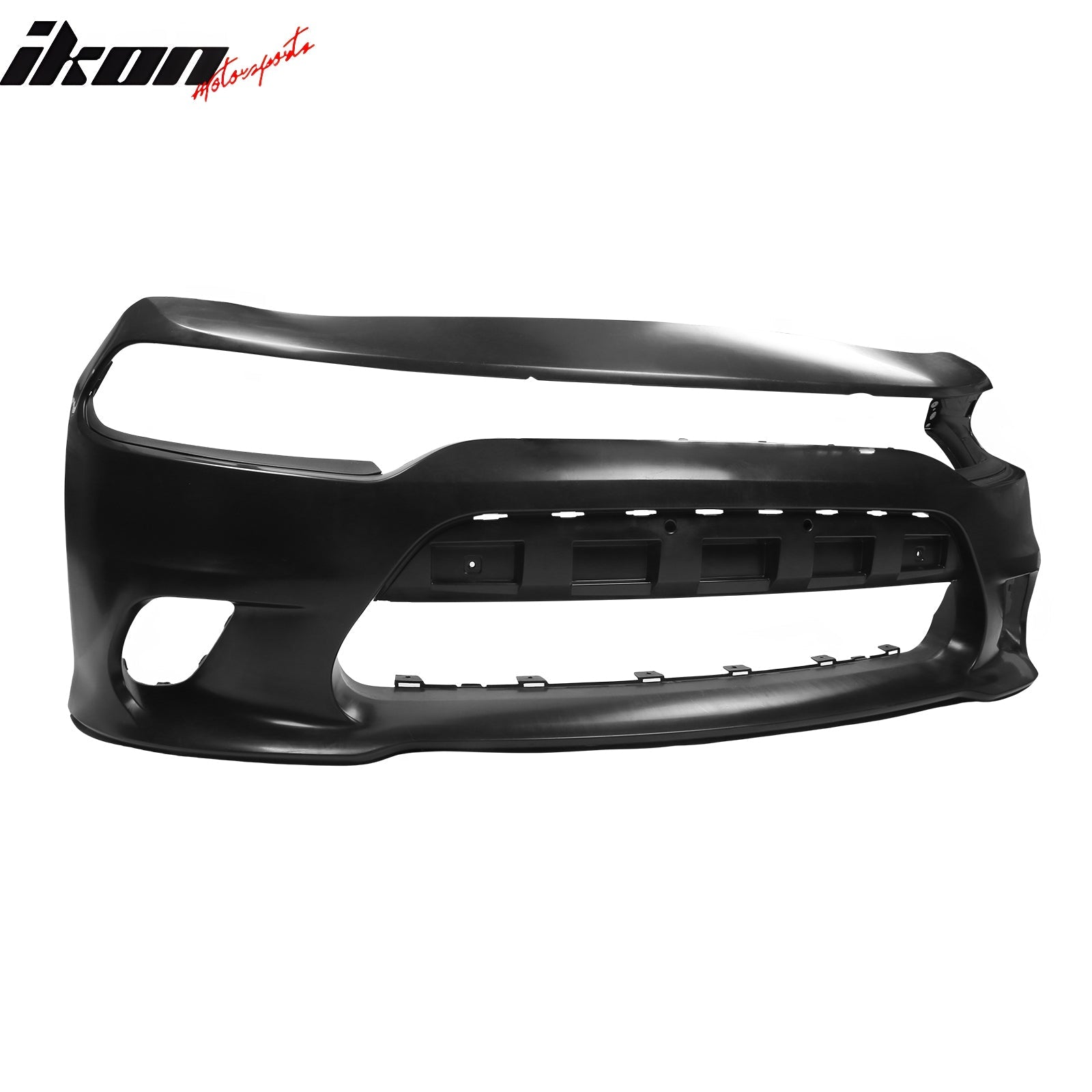 Ikon Motorsports 2015-2023 Dodge Charger SRT Hellcat Style Car Front Bumper Cover PP