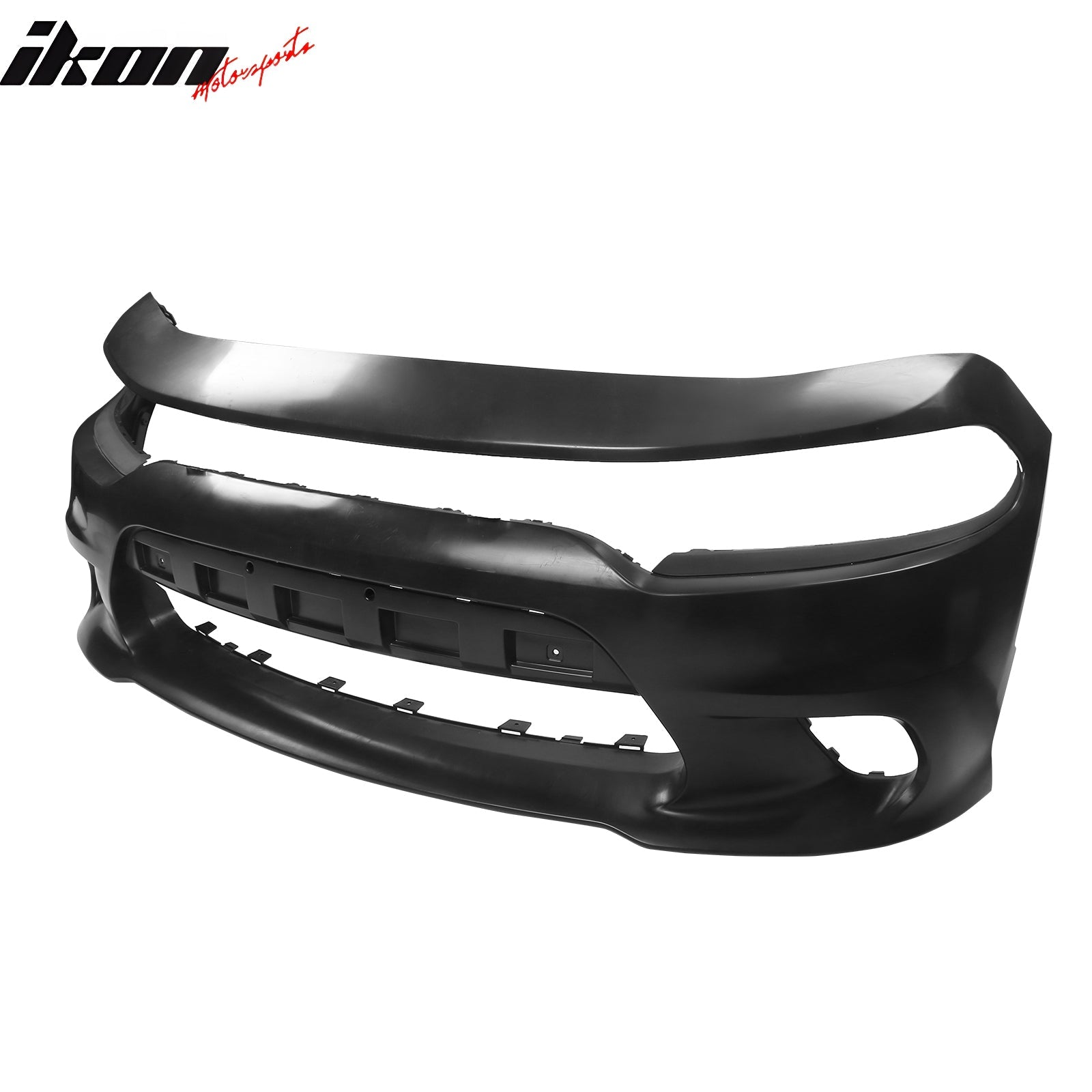Ikon Motorsports 2015-2023 Dodge Charger SRT Hellcat Style Car Front Bumper Cover PP