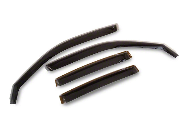 WeatherTech 11-23 Dodge Charger Front and Rear Side Window Deflectors - Dark Smoke