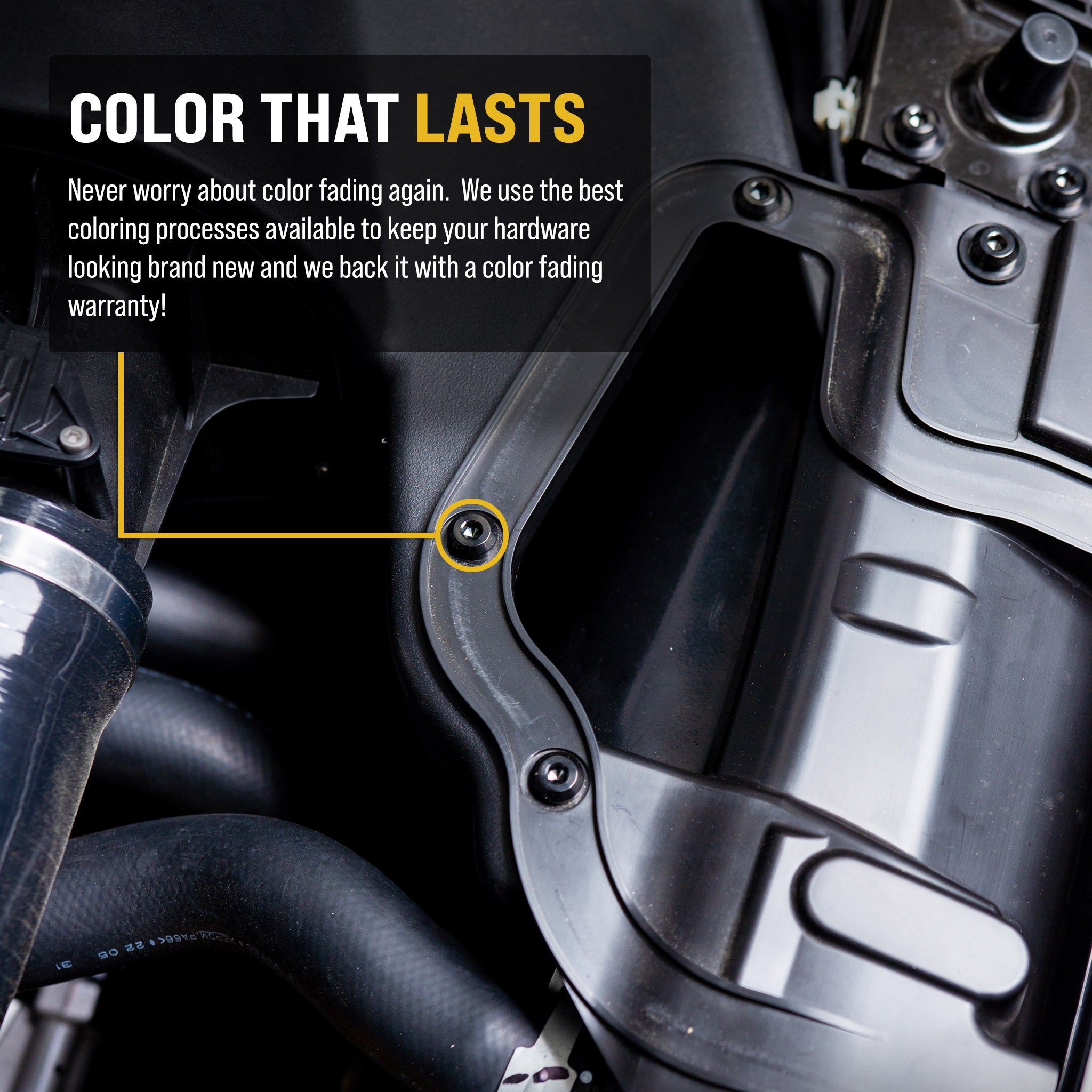 Titanium Hardware Hood Kit - BMW G80 M3/M4 (2021+)