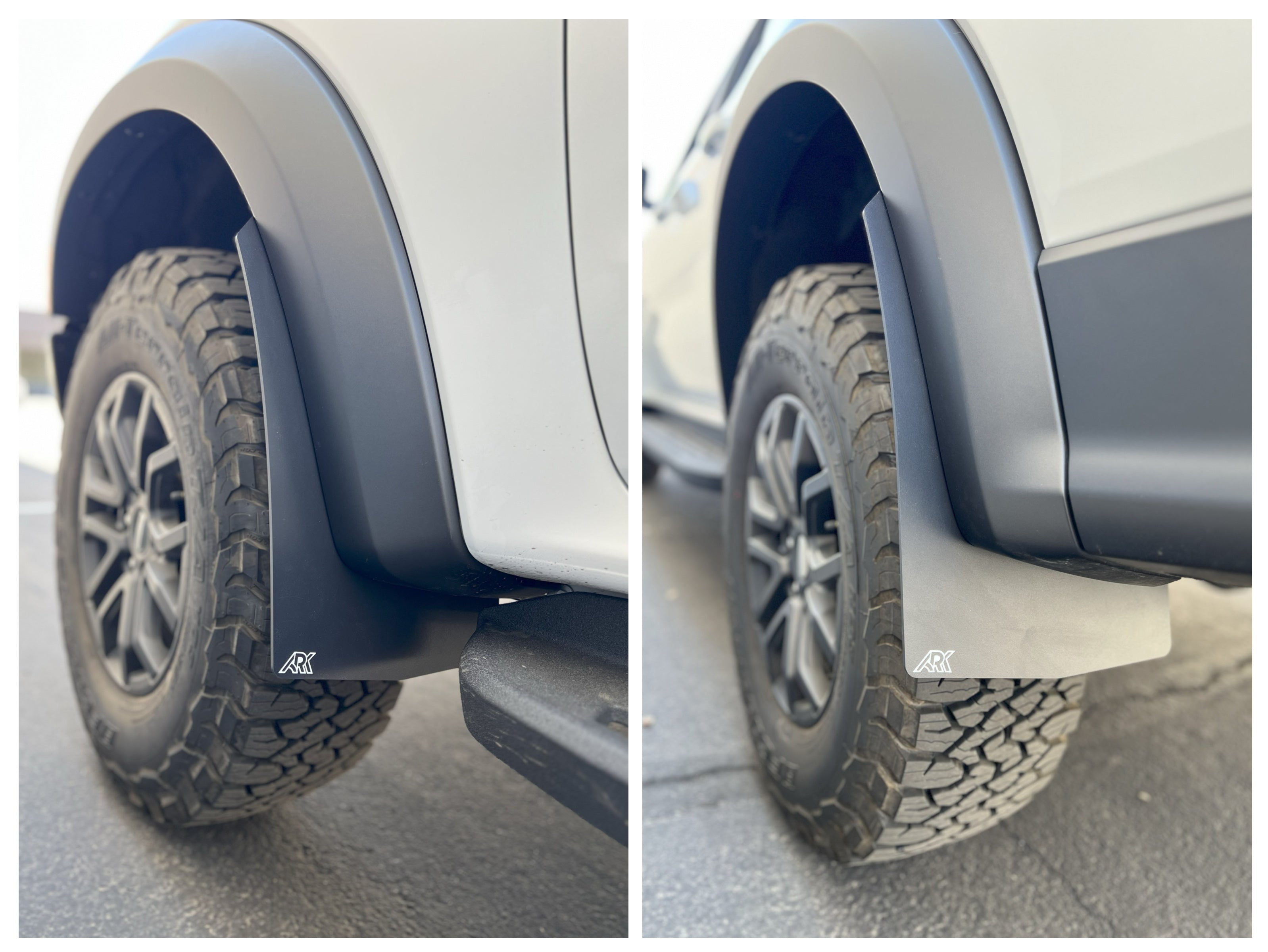 2024+ Ford Ranger Raptor TriXPoly Mid Mud Flaps