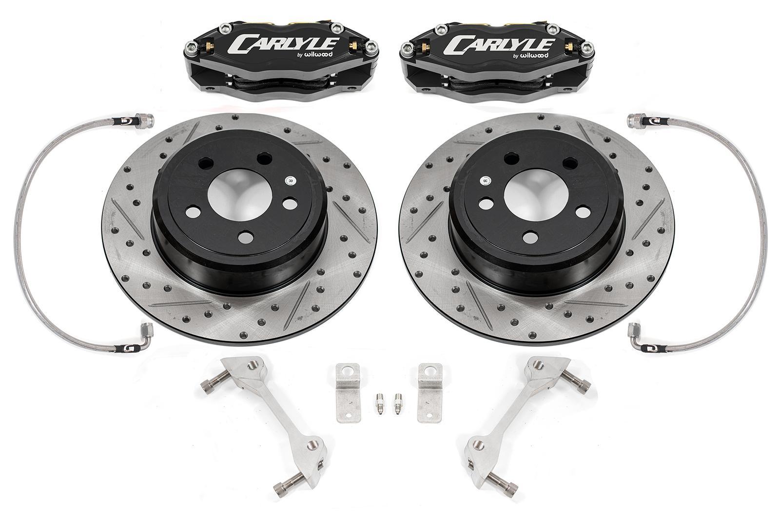 BMR 06-23 Dodge Charger SRT / 08-23 Dodge Challenger SRT 15in Conversion Brake Kit w/ Black Calipers