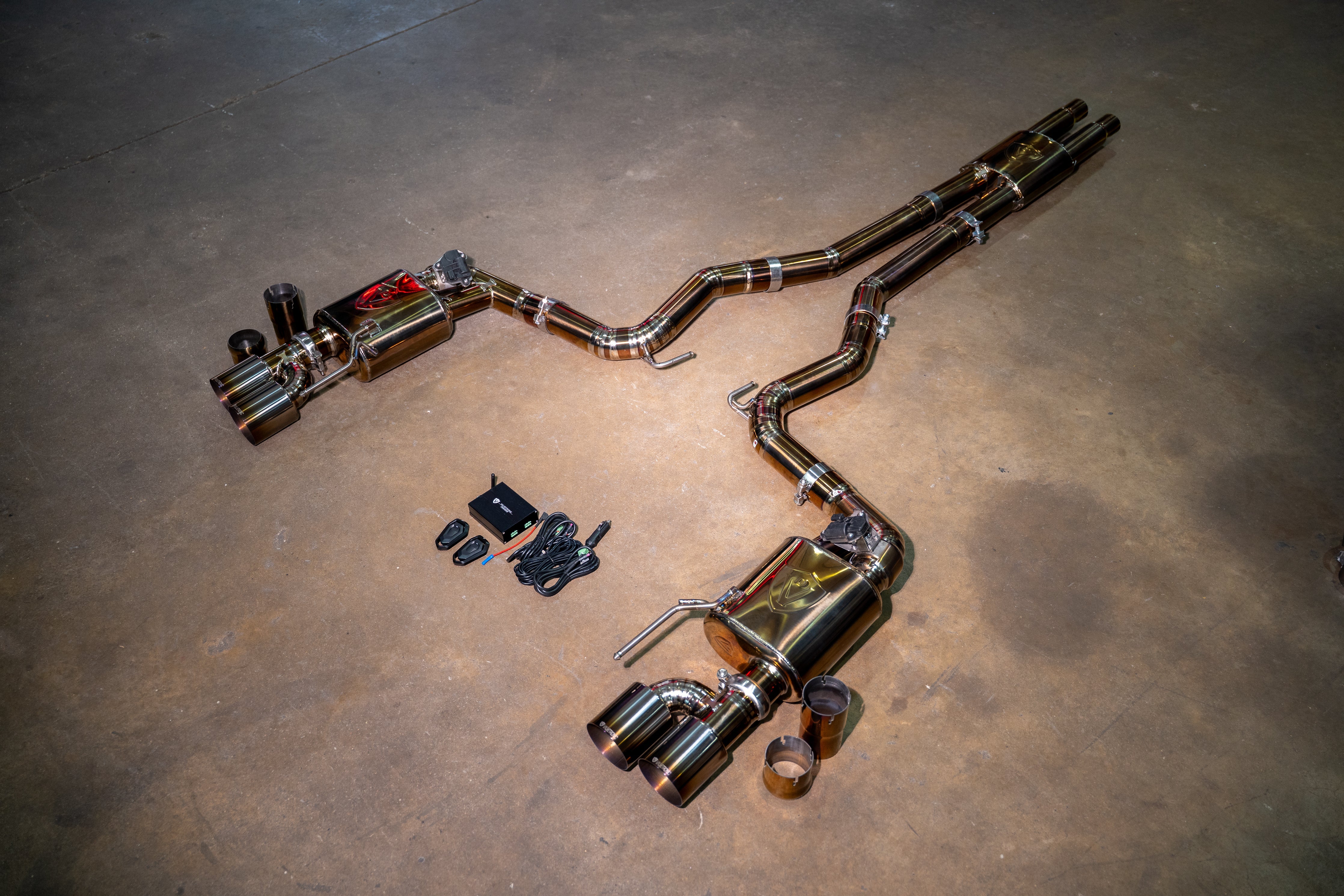 Valvetronic Designs Ford Mustang GT S550 Valved Sport Exhaust System